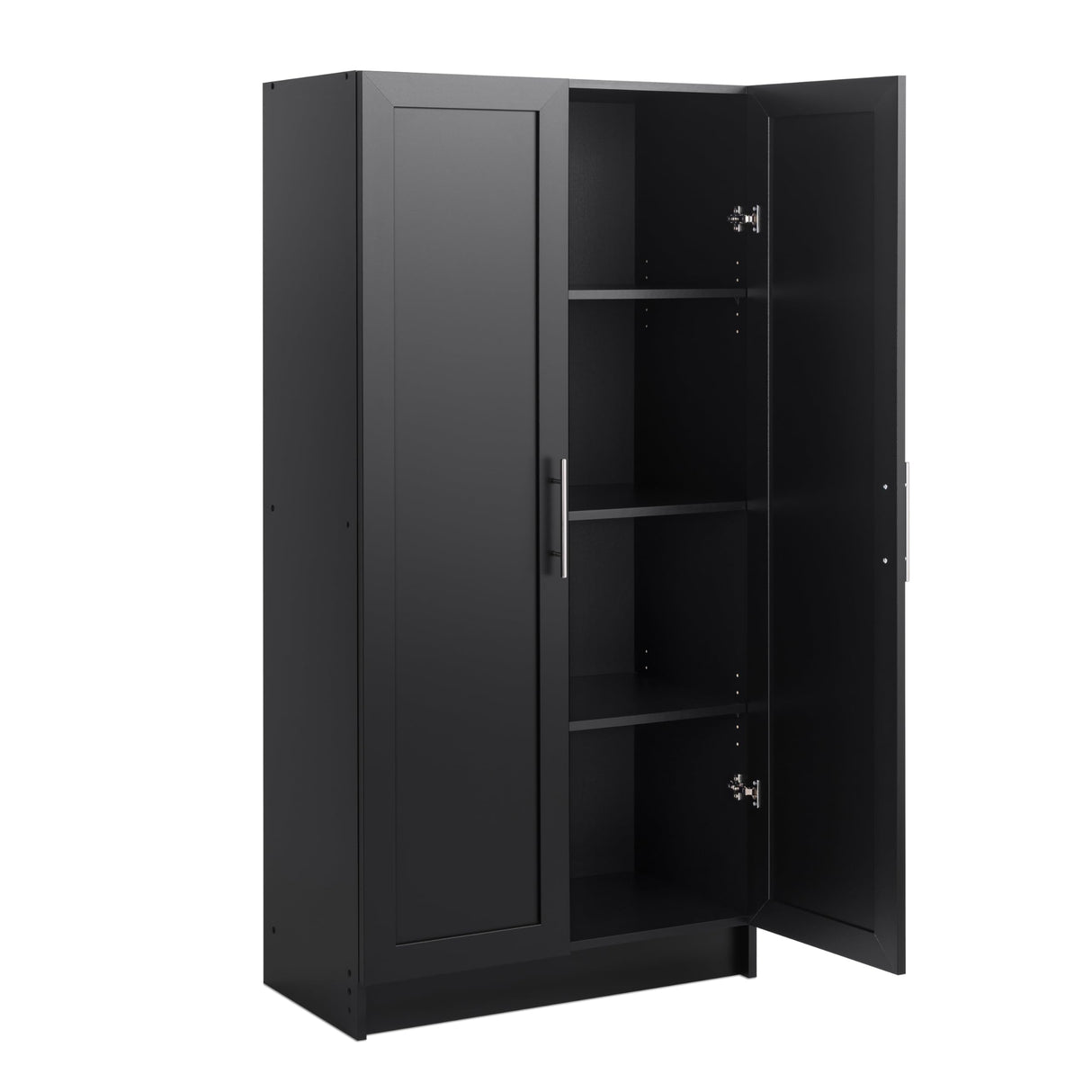 75" Metal Storage Cabinet with Lockable Doors, Functional Garage Storage Cabinet