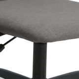 Office Chair Dark Gray Fabric