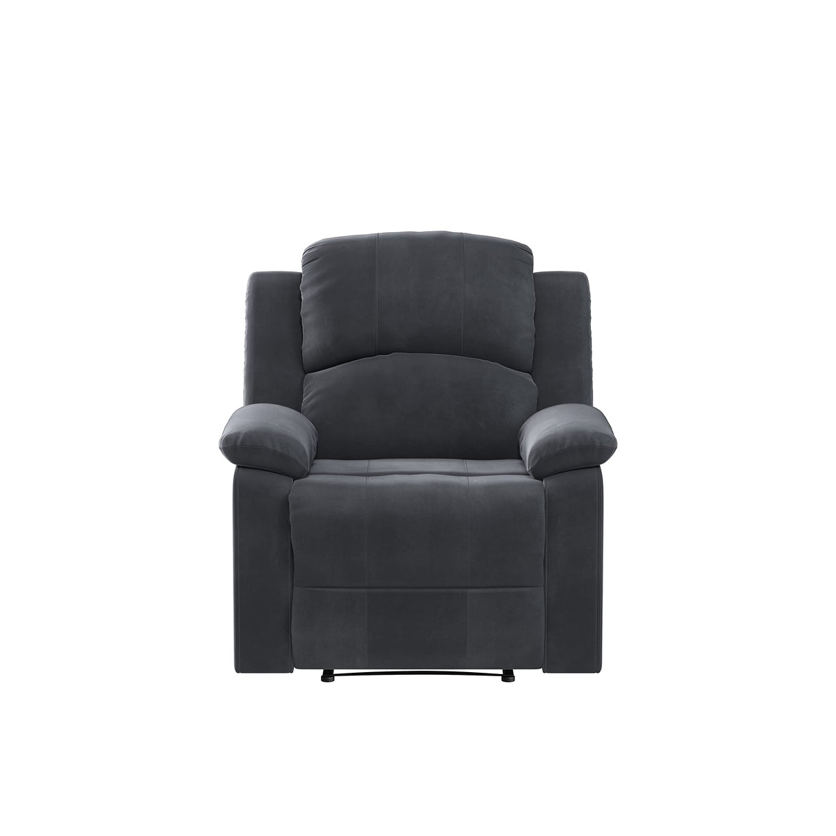 Relax A Lounger Drew Recliner, Standard, Steel Grey