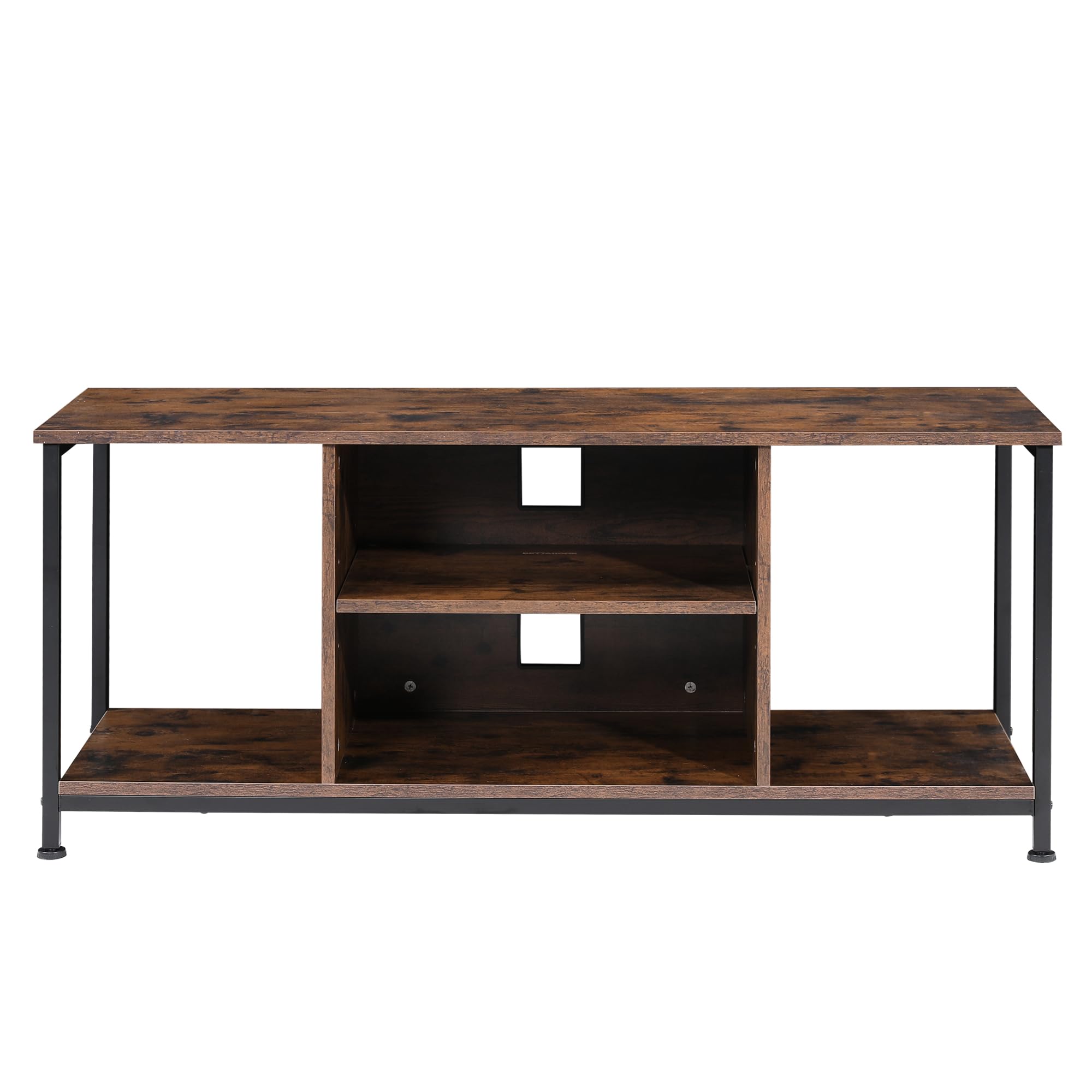 TV Stand for Up to 55 Inch TVs, Accent TV Cabinet with Open Shelf for Living Room