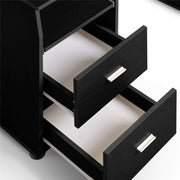 Office Computer Desk - Multi-Functional Writing Study Table Desk with Elevated Shelf,