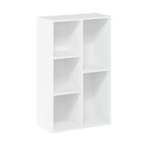 Luder Bookcase / Book / Storage , 5-Cube, White