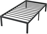 Bed Frame - Twin Size Metal Platform Bed Frames Mattress Foundation