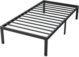 Bed Frame - Twin Size Metal Platform Bed Frames Mattress Foundation