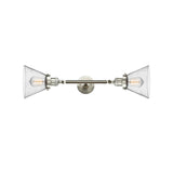 Innovations 208-BAB-G43 2 Light Bathroom Fixture, Black Antique Brass