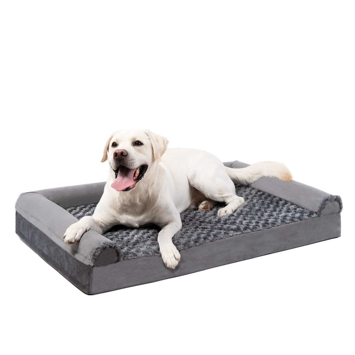 Orthopedic Dog Bed for Medium Large Dogs - Big Pet Sofa Bed with Removable