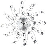 Modern 3D Crystal Wall Clock - Celebration Decorative Metal Wall Clock