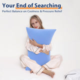 Cooling Bed Pillows King Size Set of 2, Cool for Hot Sleepers