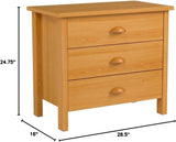 3 Drawer Nouvelle Chest - Oak