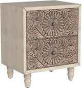 End Table with 2 Drawers Sets of 2, 2 Tier Bedside Table Sets, Wood Grain Nightstand