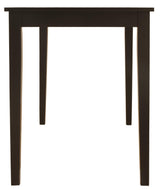 Owingsville Dining Bench - Rectangular - Black and Brown