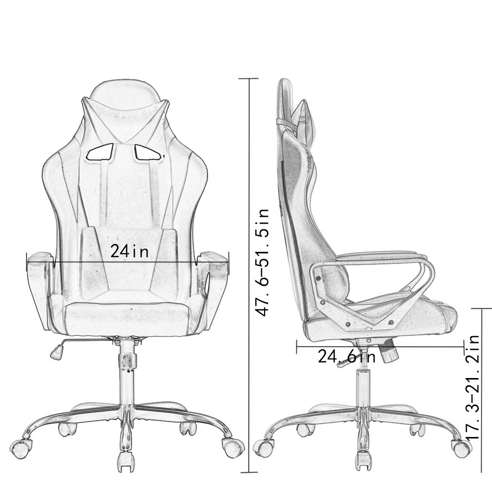 Gaming Chair Office Chair Desk Chair Ergonomic Executive Swivel Rolling