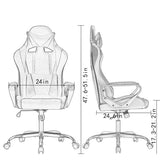 Gaming Chair Office Chair Desk Chair Ergonomic Executive Swivel Rolling