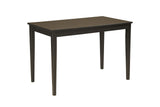 Owingsville Dining Bench - Rectangular - Black and Brown