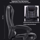 Office Chair Gaming Chair Computer Chair Executive Recline Desk Chair with 74 cm