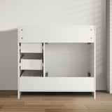 TONYRENA 36inch Bathroom Vanity Without Sink,Bathroom Storage Cabinet