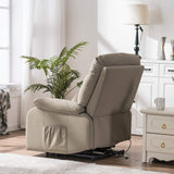 Massage Recliner Chair Electric Power Lift Recliner Chair Sofa PU Leather Modern Rocker