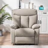 Massage Recliner Chair Electric Power Lift Recliner Chair Sofa PU Leather Modern Rocker