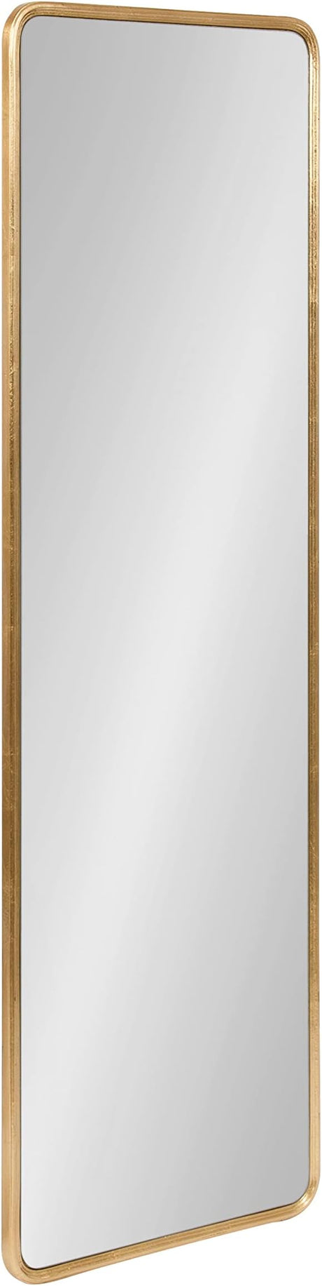 Caskill Glam Rounded Rectangle Hanging Wall Mirror for Modern Home Decor Design