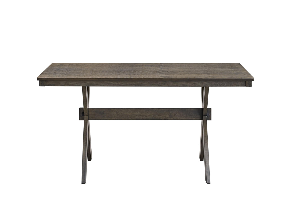 Marit Rectangular Dining Table in Gray