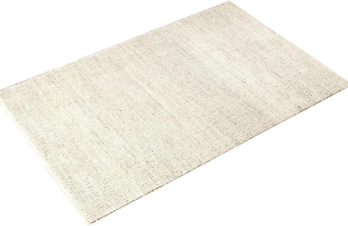 9x12 Elfriede Jute & Cotton Hand Woven Area Rug, Natural, Solid Rustic Farmhouse Style