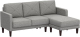 Convertible Sectional Sofa Couch with Chaise L Shaped Sofa Couch Reversible Sofa Couch