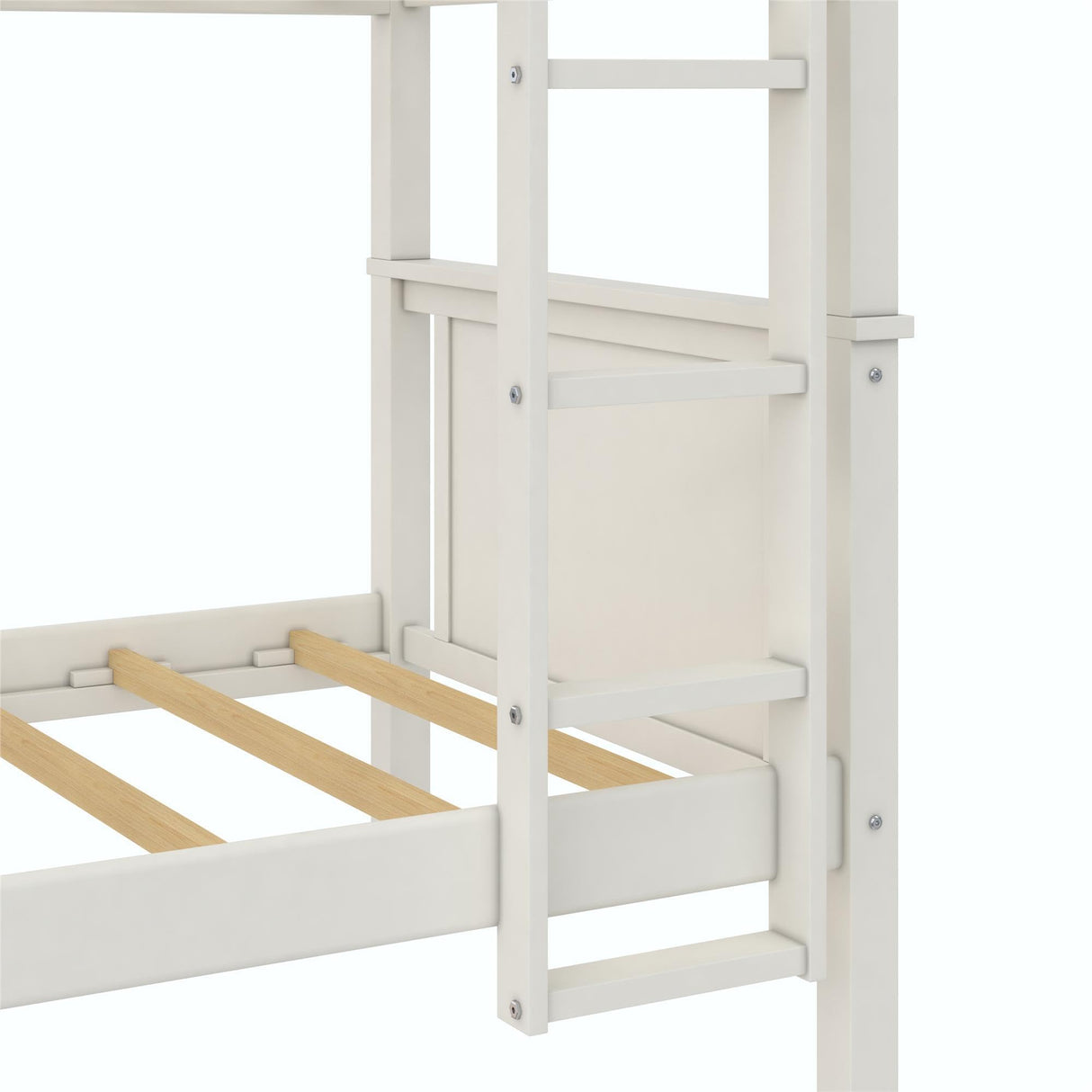 Bailen Convertible Solid Wood Bunk Bed, Stackable and Detachable Bed Frames