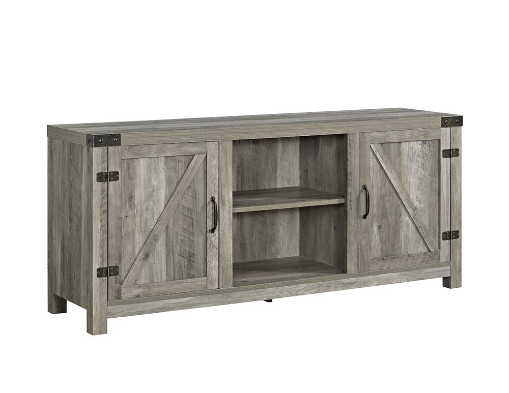 Tucker 58 Inch TV Stand in Grey Wash