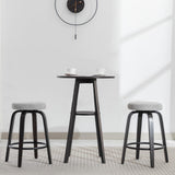 Swivel Bar Stools Set of 2 for Island Kitchen