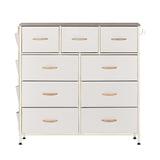 Dresser for Bedroom with 9 Drawers, Fabric Dresser Organizer Units