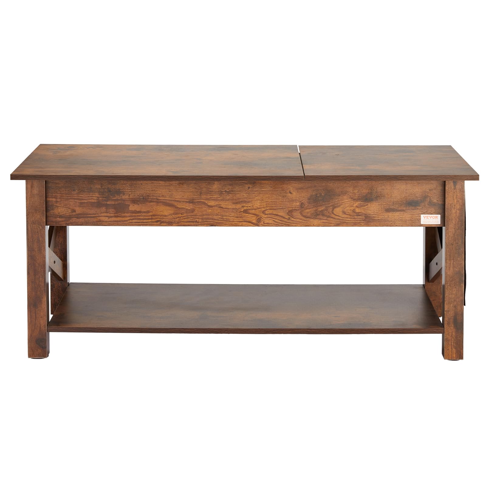 Lift Top Coffee Table, 47.5 in Rectangle Coffee Table with Extra Storage Pockets, Pop Up