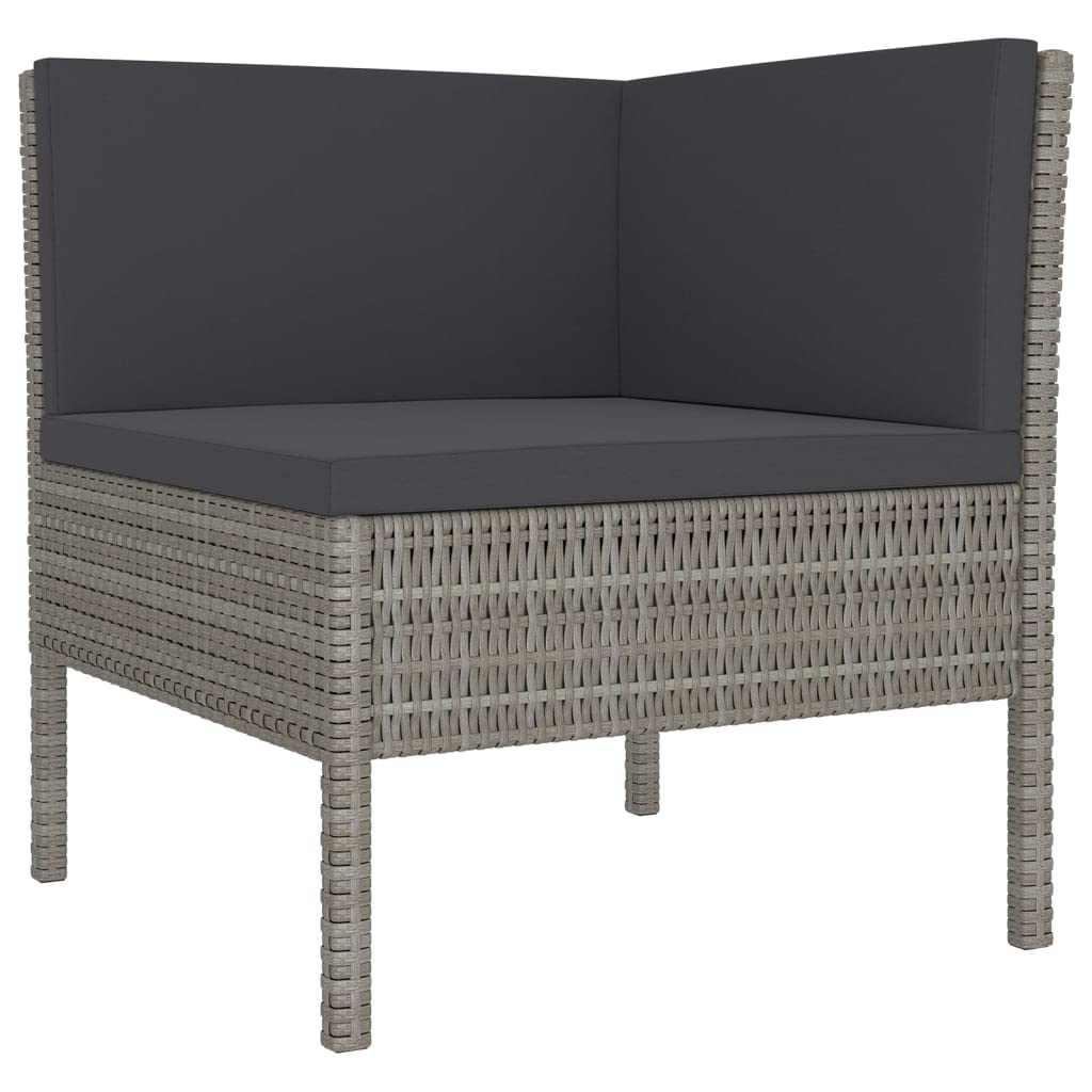 Patio Lounge Set 12 Piece, Sectional Sofa for Outdoor, Couch with Cushions