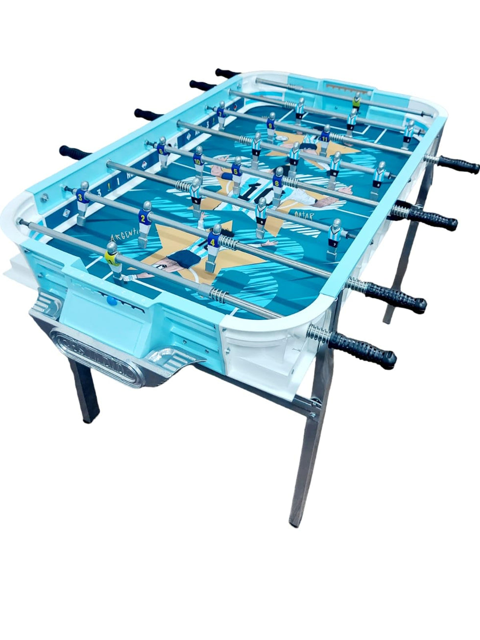 ESTADIO Champion Pro World Cup Foosball Table Adult Size - Game Tables for Adults