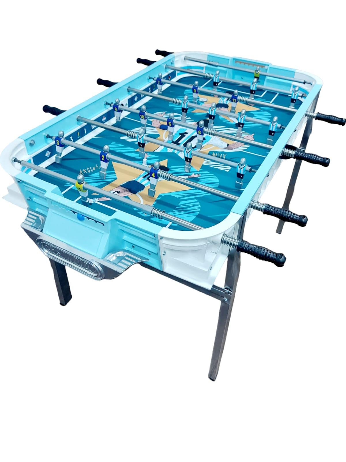 Champion Pro 3 Stars Foosball Table Adult Size - Game Tables for Adults