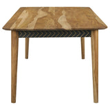 Partridge Wooden Natural Sheesham Dining Table (110571)