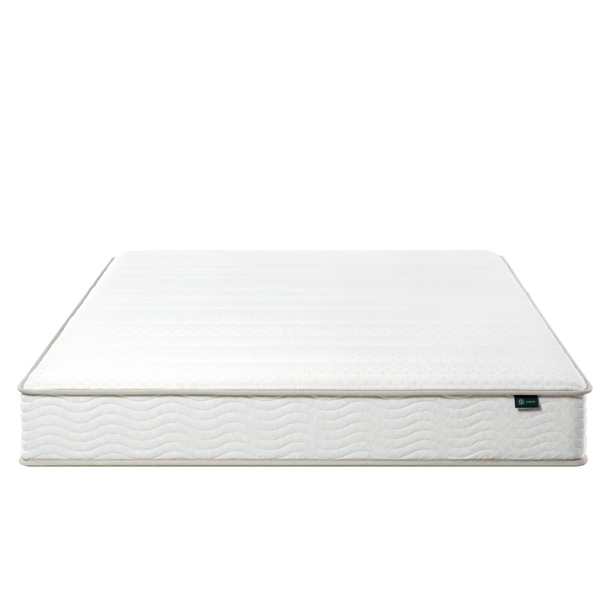 8 Inch Foam and Spring Hybrid Mattress [New Version], Full, Fiberglass free