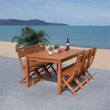 Outdoor Collection Dores Natural Brown Dining Table