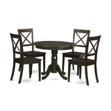 ANBO5-CAP-W Antique 5 Piece Kitchen Set for 4 Includes a Round Dining Room