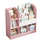 Closed Back Bookshelf Child Room Bookcase Children's Bookshelf Floor-to-ceiling Short Bookcase