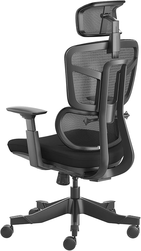 E8 Ergonomic Office Chair Elastic Adaptative Adjustment Back Lumbar Support Computer