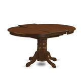 KEVA7-ESP-C 7 Piece Kitchen Table & Chairs Set Consist of an Oval Dining Room Table