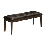 Baronscourt Dining Bench, Dark Cherry