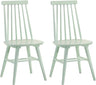 Dining Chairs Set of 2, Wood Dining Room Slat Back Kitchen Windsor Chairs