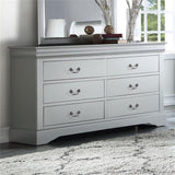 Acme Louis Philippe Dresser in Platinum