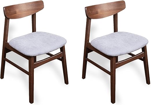 Extendable Dining Table Set for 4 - Walnut Veneer Space-Saving Design