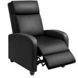 Recliner Chair for Adults Modern PU Leather Adjustable Reclining Chair