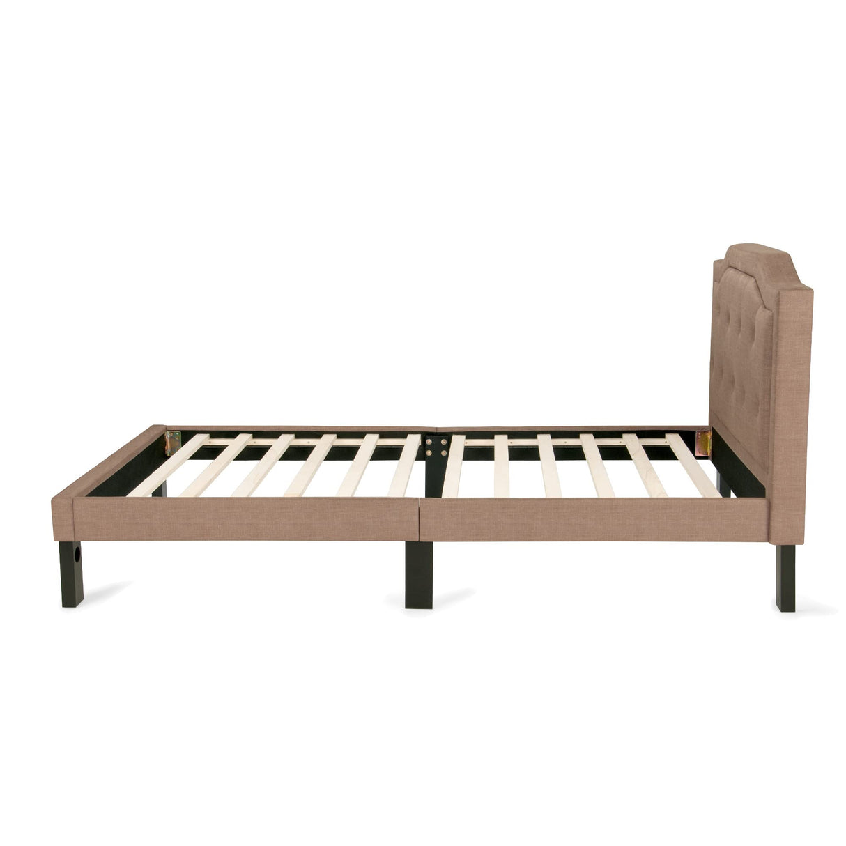Bed, twin, Brown