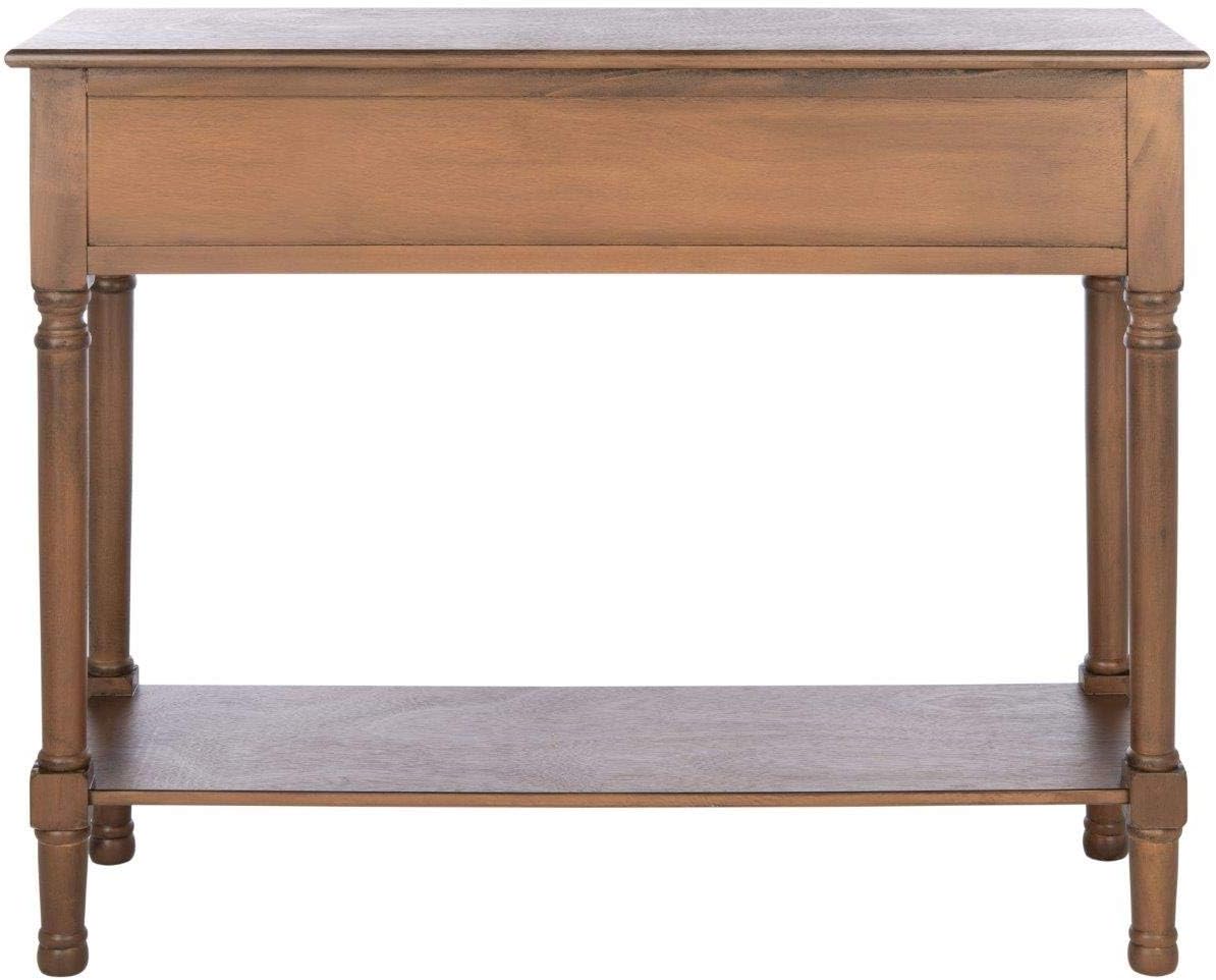 Safavieh Home Collection Landers Brown 2-Drawer Console Table CNS5710C, 0