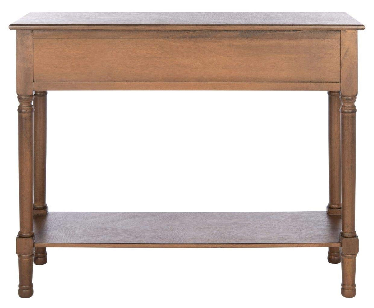 Safavieh Home Collection Landers Brown 2-Drawer Console Table CNS5710C, 0