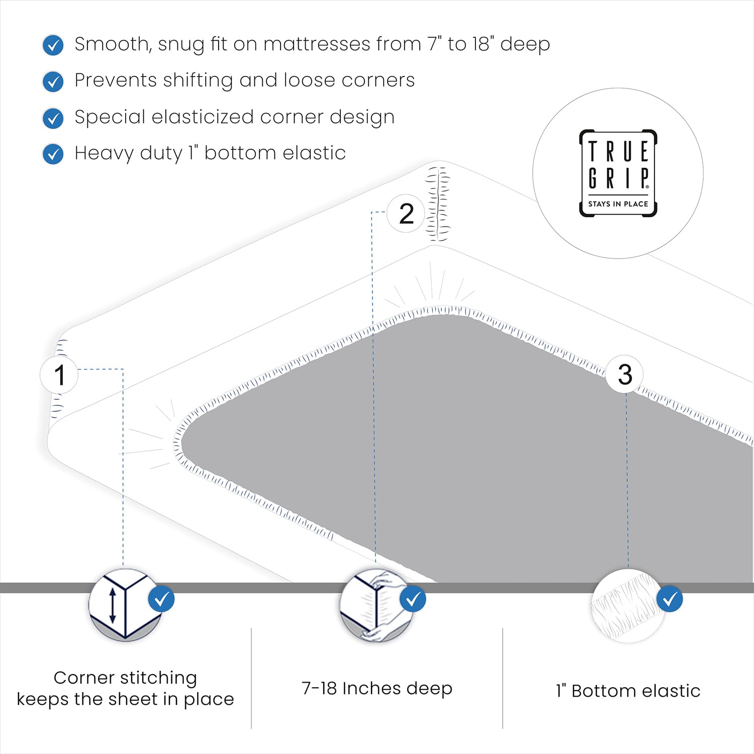 500TC 100% Tencel Lyocell Snow Sheets Set for Queen Size Bed, Ultra Soft & Silky Fall